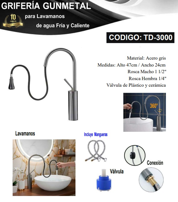 GRIF LAVAM AGUA FRIA Y CALIENTE